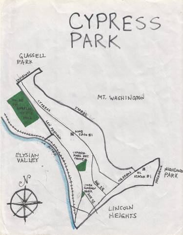 Original Places Drawings by Eric Brightwell