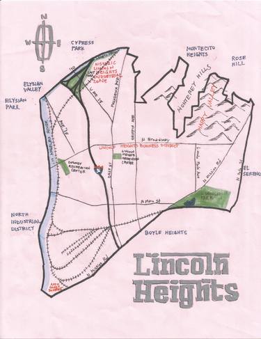 Original Places Drawings by Eric Brightwell