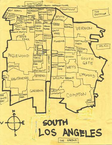 Original Places Drawings by Eric Brightwell