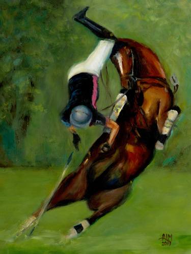 Print of Figurative Horse Paintings by Andrea McKoy
