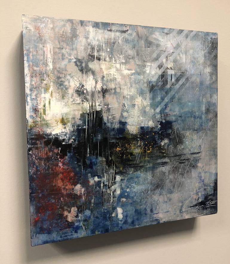Original Abstract Expressionism Abstract Painting by Kym Balthazar Fetsko