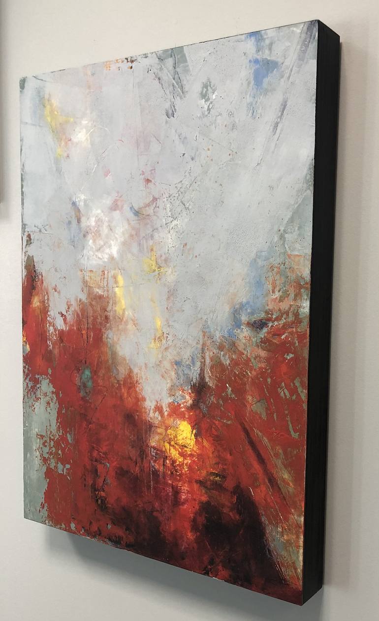 Original Abstract Expressionism Abstract Painting by Kym Balthazar Fetsko