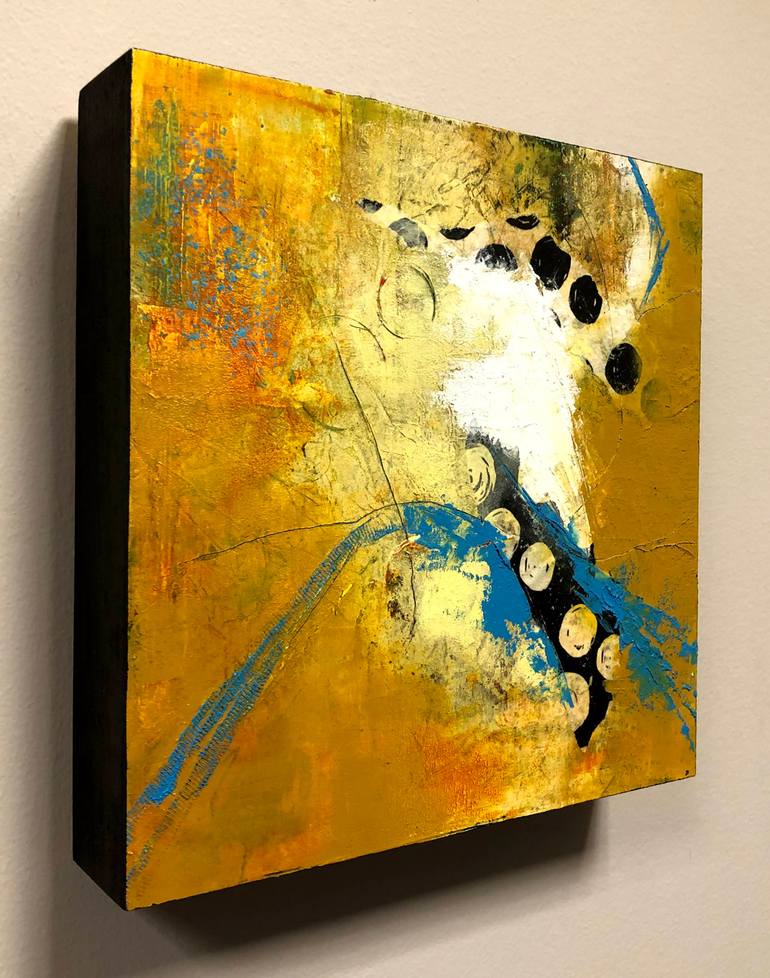 Original Abstract Expressionism Abstract Painting by Kym Balthazar Fetsko