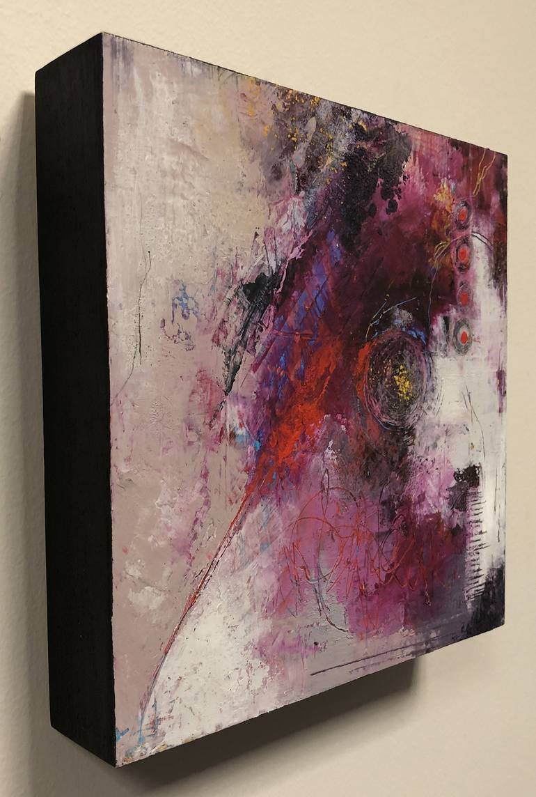 Original Abstract Expressionism Abstract Painting by Kym Balthazar Fetsko