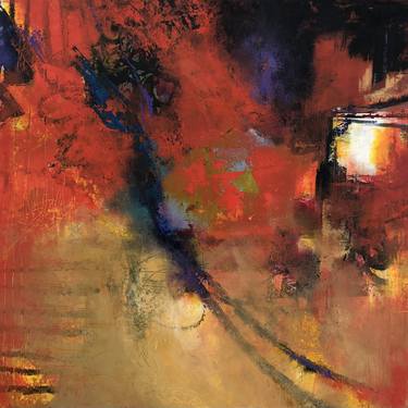 Original Abstract Expressionism Abstract Paintings by Kym Balthazar Fetsko