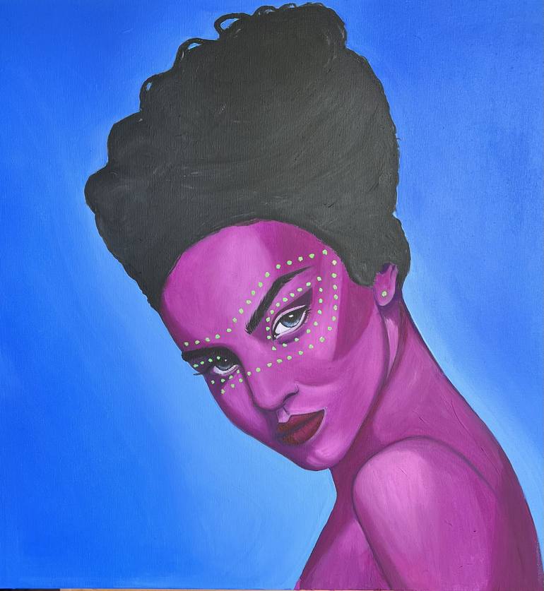Print of Expressionism Portrait Paintings by Caroline Millott
