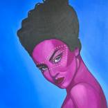 Violet Girl by Caroline Millott