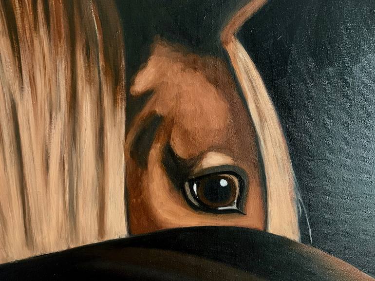 Original Realism Horse Painting by Caroline Millott