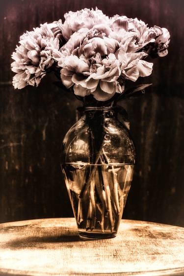 Peonies in a glass vase II - Limited Edition of 10 thumb
