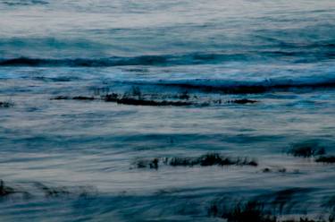 Print of Abstract Seascape Mixed Media by Sarah Morton