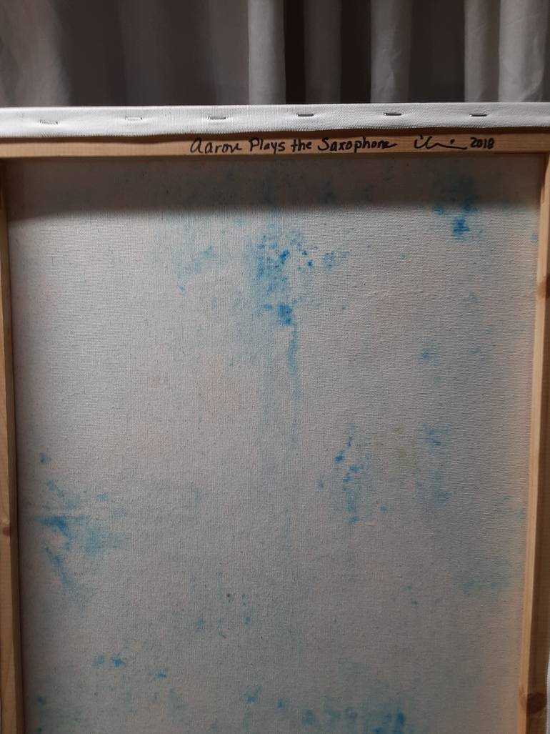 Original Abstract Fantasy Painting by Christine Corvin