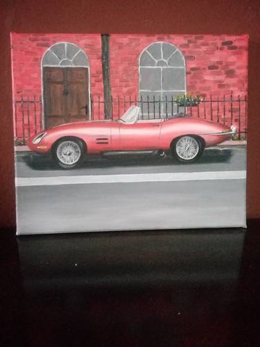 Print of Automobile Paintings by JUAN HERNANDEZ