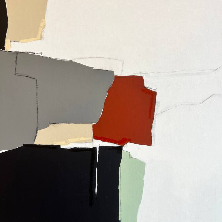 Original Modernism Abstract Painting by Laura Welshans