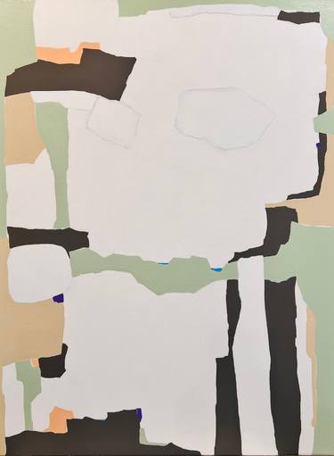 Original Minimalism Abstract Paintings by Laura Welshans