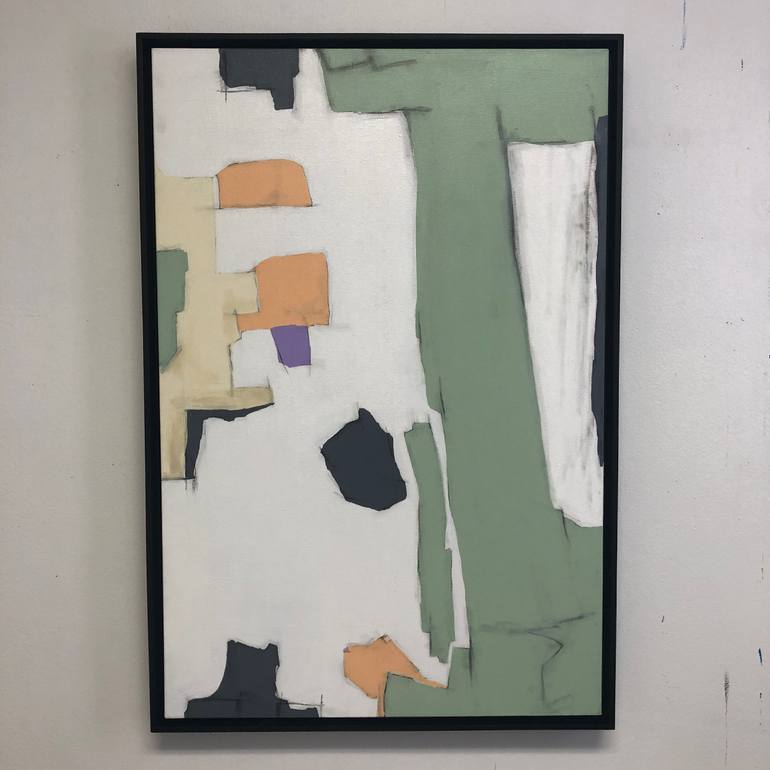 Original Abstract Expressionism Abstract Painting by Laura Welshans