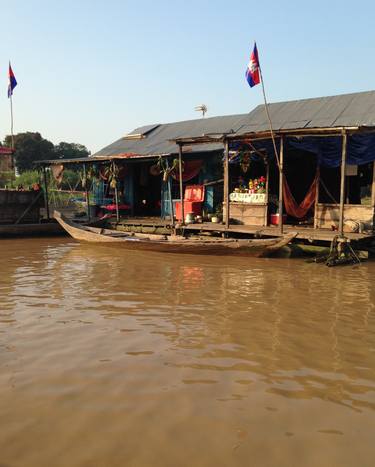 Local Store, floating village, Tonle Sap, Cambodia thumb