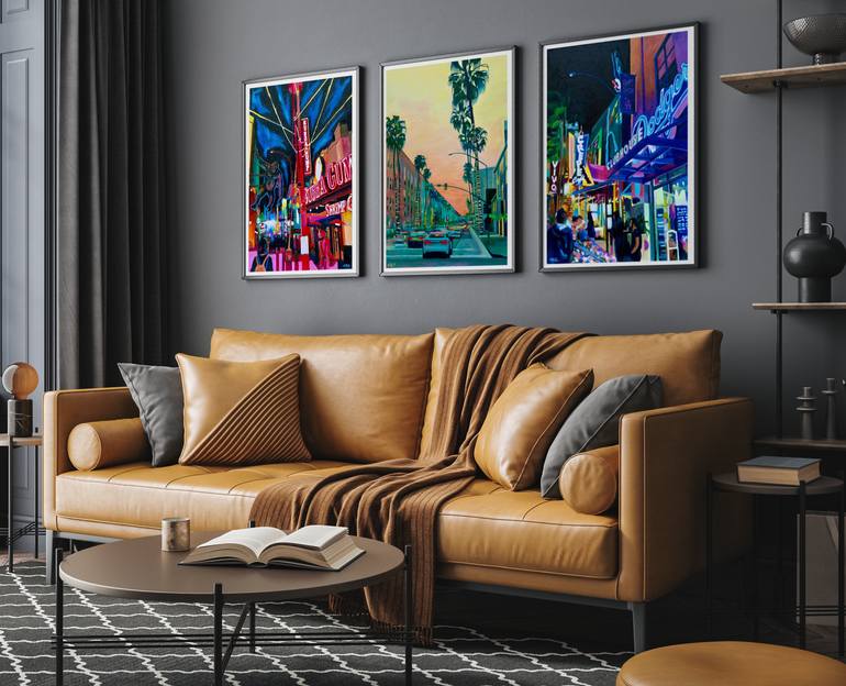 Original Contemporary Outer Space Painting by Victoria Gordeyeva