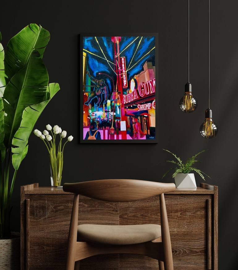 Original Contemporary Architecture Painting by Victoria Gordeyeva