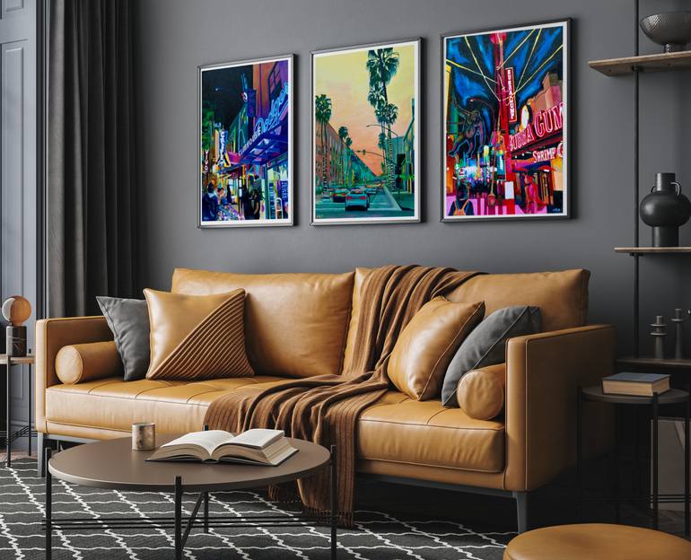 Original Contemporary Architecture Painting by Victoria Gordeyeva