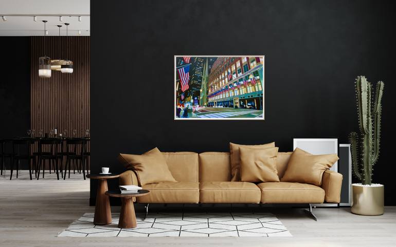 Original Contemporary Architecture Painting by Victoria Gordeyeva