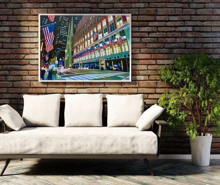 Original Contemporary Architecture Painting by Victoria Gordeyeva