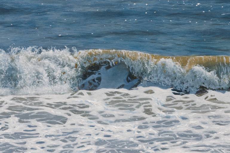 Original Photorealism Seascape Painting by Christopher Witchall