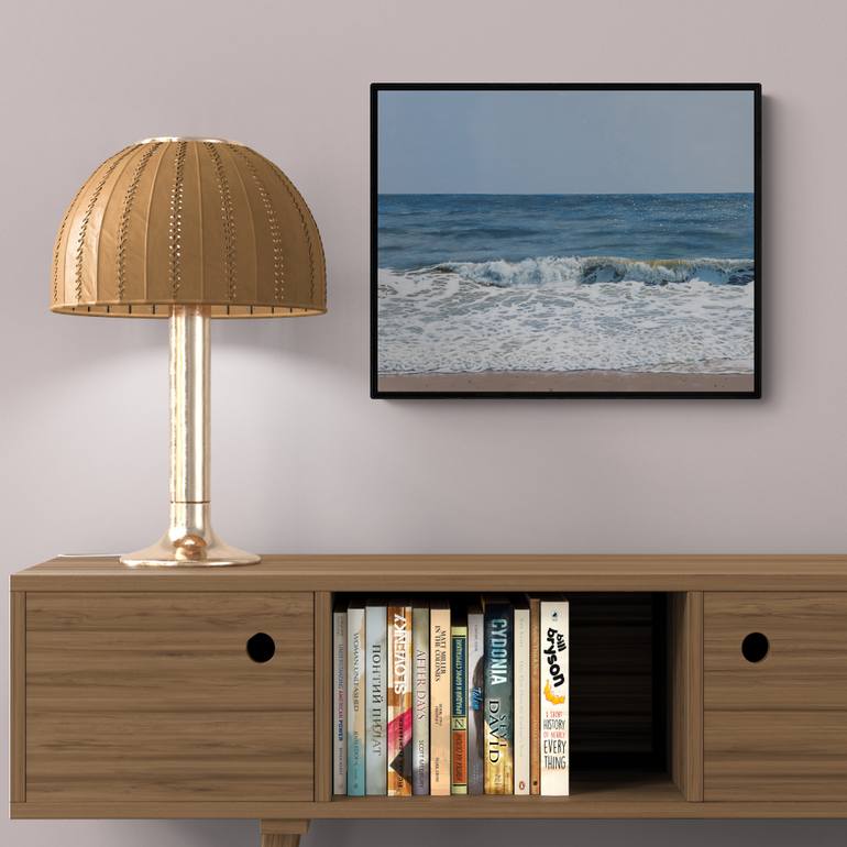 Original Photorealism Seascape Painting by Christopher Witchall