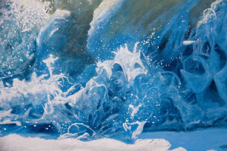 Original Photorealism Seascape Painting by Christopher Witchall