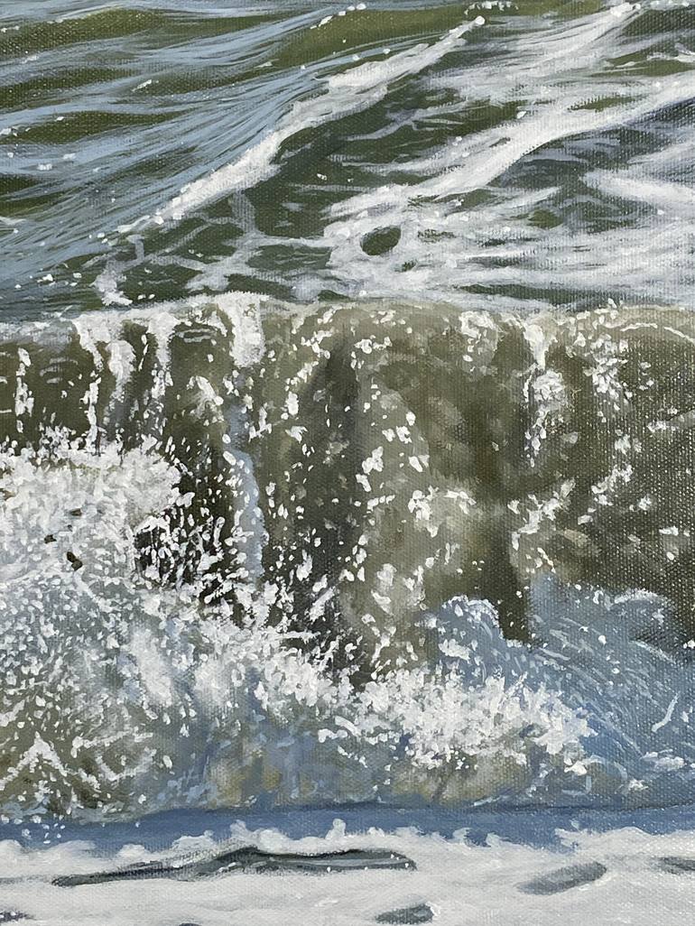 Original Photorealism Seascape Painting by Christopher Witchall