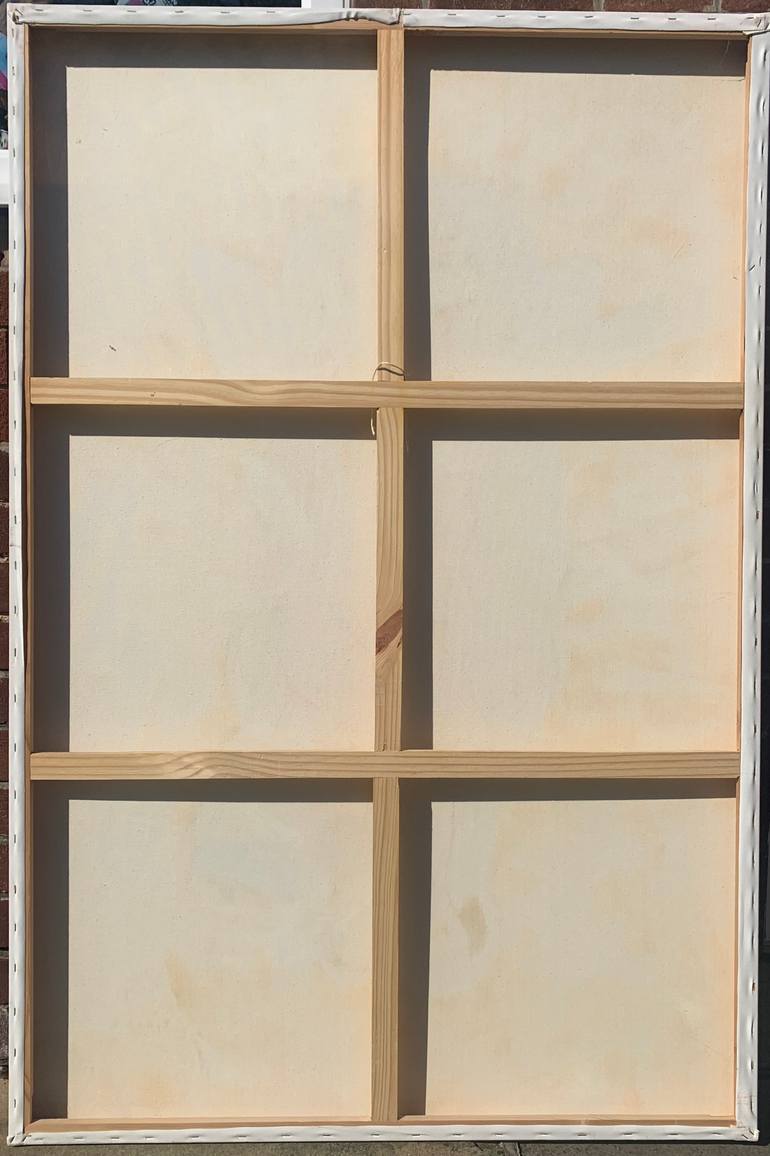 Original Abstract Expressionism People Painting by Florinela Bocsa