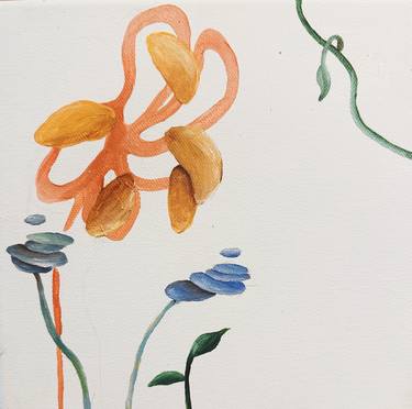 Print of Abstract Botanic Paintings by Amanda Flowers