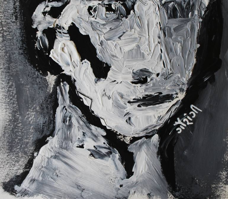 Original Abstract Expressionism People Painting by Gaurangi Shah