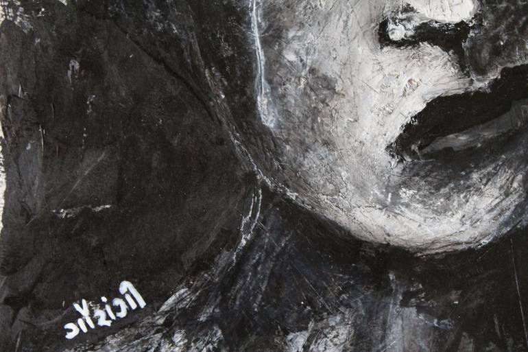 Original Abstract Expressionism People Painting by Gaurangi Shah