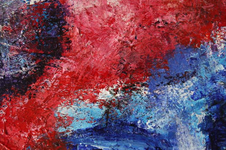 Original Abstract Expressionism People Painting by Gaurangi Shah