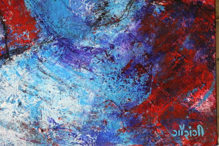 Original Abstract Expressionism People Painting by Gaurangi Shah
