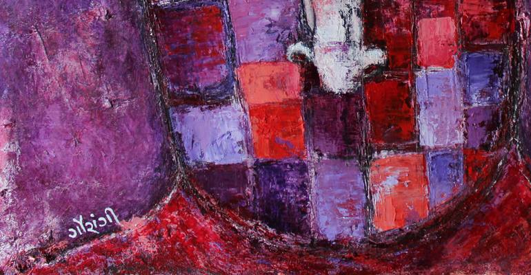 Original Abstract Expressionism People Painting by Gaurangi Shah
