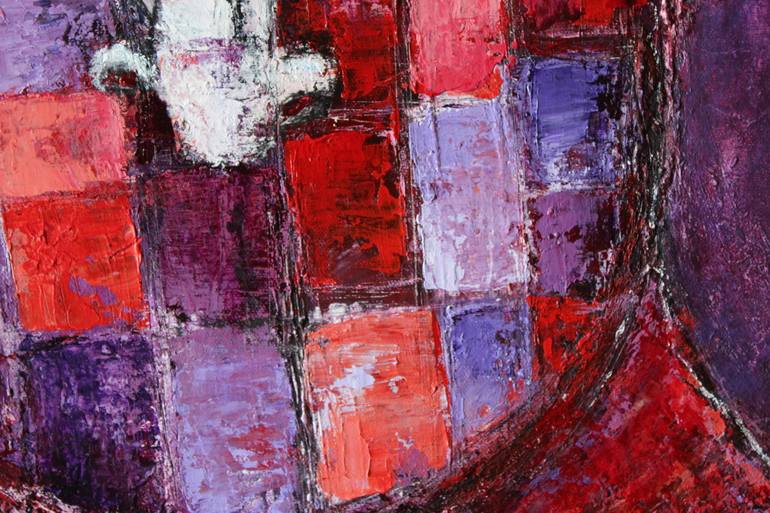 Original Abstract Expressionism People Painting by Gaurangi Shah