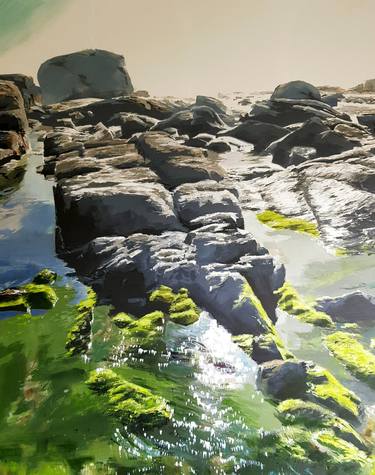 Original Conceptual Landscape Paintings by Jorge Garrido