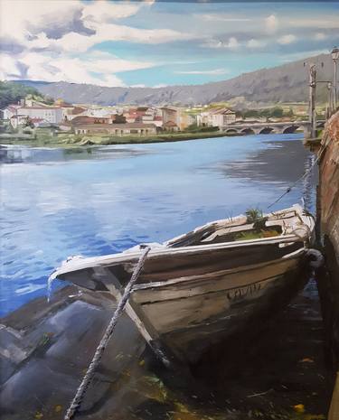 Print of Boat Paintings by Jorge Garrido