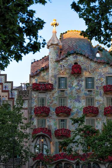 Casa Battló Gaudí Barcelona - Limited Edition of 9 thumb