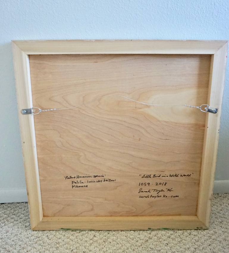 Original Abstract Animal Painting by Sarah Ko