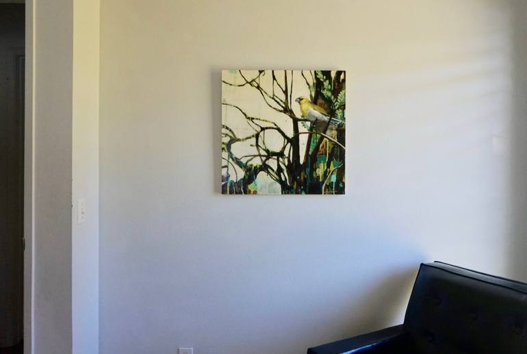 Original Abstract Animal Painting by Sarah Ko