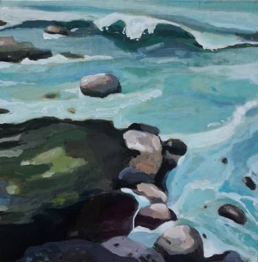 Original Fine Art Seascape Paintings by Sarah Ko