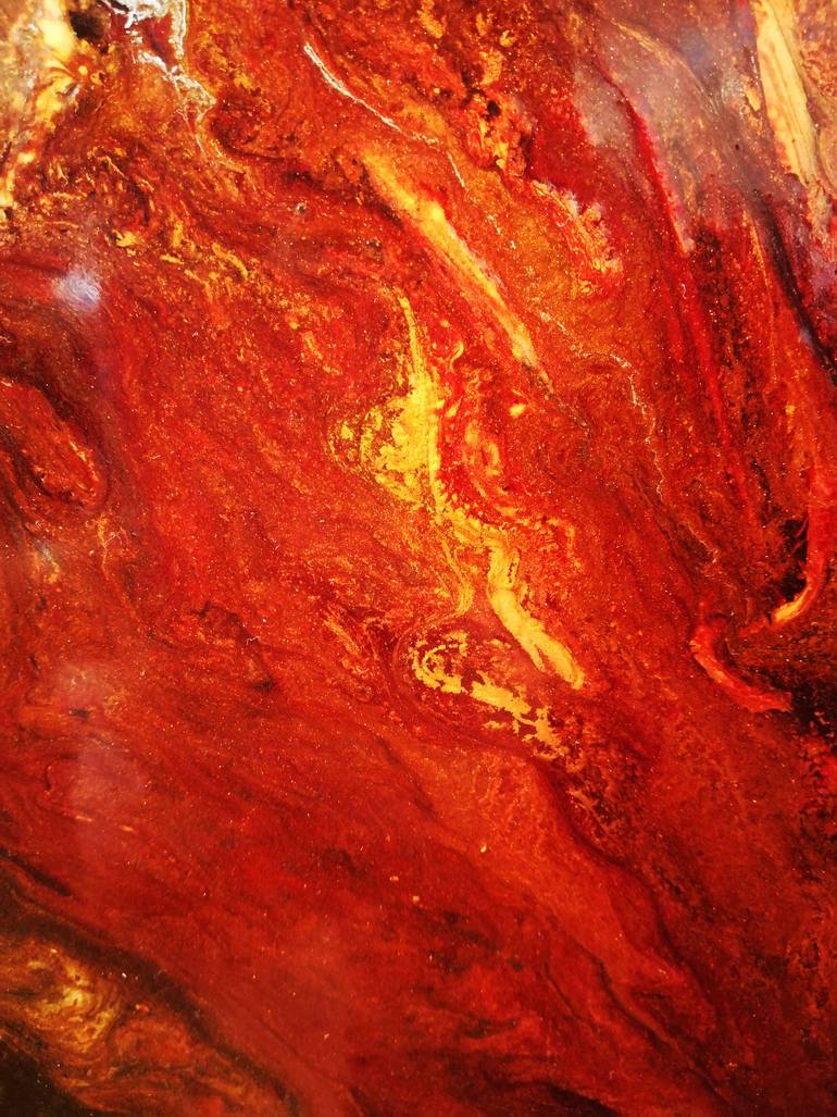 Original Abstract Expressionism Abstract Painting by Vivien Bone