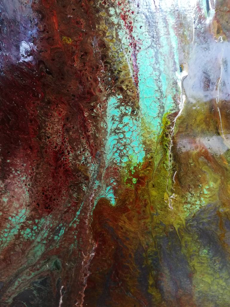Original Abstract Expressionism Abstract Painting by Vivien Bone
