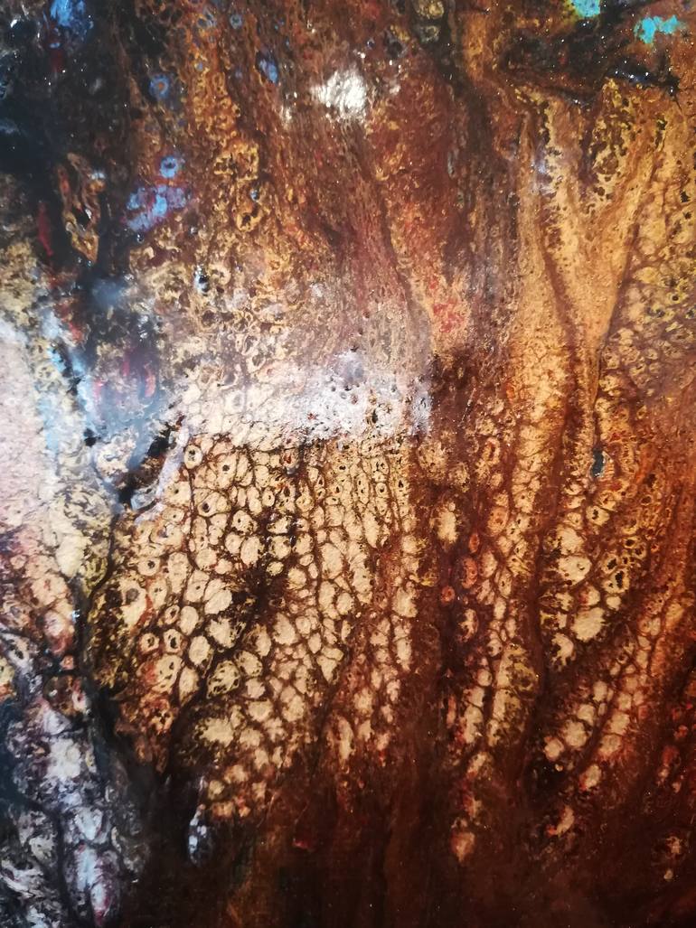Original Abstract Expressionism Abstract Painting by Vivien Bone