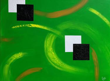 Original Abstract Painting by Rick Smith