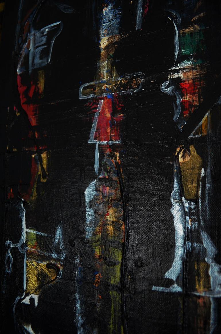 Original Abstract Religion Painting by Joseph Cunningham