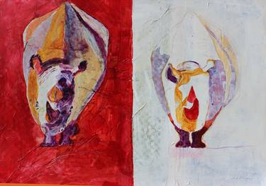 Original Fine Art Animal Paintings by Angela Herbert-Hodges