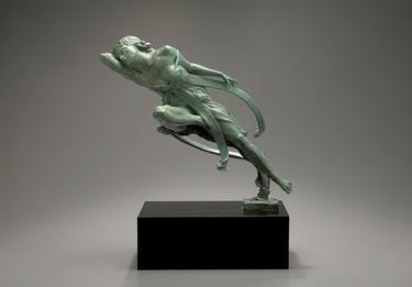 Original Fine Art Nude Sculpture by Joshua Koffman